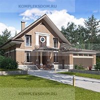 проект дома KDM-211158 общ. площадь 321.20 м2