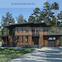 проект дома KDM-217145 общ. площадь 202.95 м2