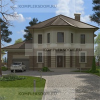 проект дома KDM-1573 общ. площадь 242.90 м2