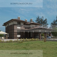 проект дома KDM-1538 общ. площадь 236.40 м2