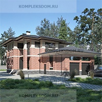 проект дома KDM-217144 общ. площадь 259.25 м2