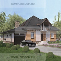 проект дома KDM-2661 общ. площадь 301.80 м2