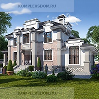 проект дома KDM-2543 общ. площадь 226.60 м2
