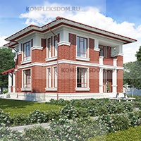 проект дома KDM-211090 общ. площадь 202.85 м2