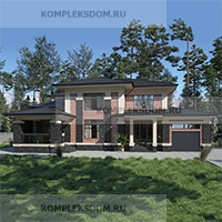 проект дома KDM-297744 общ. площадь 421.65 м2