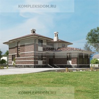 проект дома KDM-2212 общ. площадь 285.00 м2