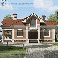 проект дома KDM-2627 общ. площадь 328.40 м2