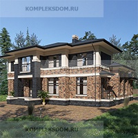проект дома KDM-297701 общ. площадь 321.00 м2