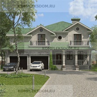 проект дома KDM-211226 общ. площадь 284.85 м2