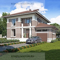 проект дома KDM-211118 общ. площадь 283.20 м2