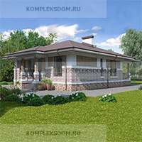 проект дома KDM-206704 общ. площадь 139.65 м2