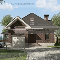 проект дома KDM-2705 общ. площадь 268.30 м2
