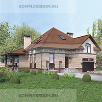 проект дома KDM-2707 общ. площадь 269.95 м2
