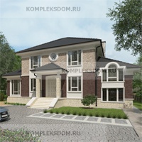 проект дома KDM-1717 общ. площадь 228.50 м2