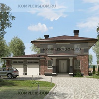 проект дома KDM-1582 общ. площадь 229.60 м2