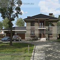 проект дома KDM-2692 общ. площадь 260.40 м2