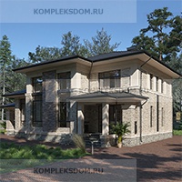проект дома KDM-297707 общ. площадь 325.00 м2