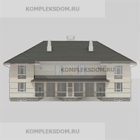 проект дома KDM-2427 общ. площадь 413.90 м2
