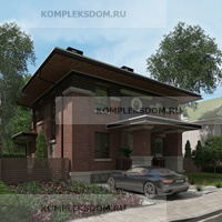 проект дома KDM-1637 общ. площадь 242.70 м2