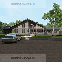 проект дома KDM-5936 общ. площадь 417.65 м2