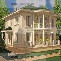 проект дома KDM-1644 общ. площадь 229.89 м2