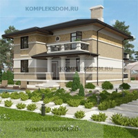 проект дома KDM-1630 общ. площадь 324.00 м2