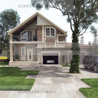 проект дома KDM-2183 общ. площадь 202.90 м2