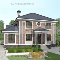 проект дома KDM-1521 общ. площадь 177.60 м2