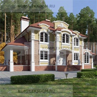 проект дома KDM-1704 общ. площадь 226.60 м2