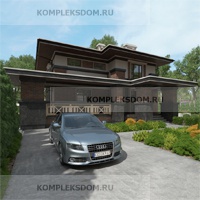 проект дома KDM-1622 общ. площадь 206.95 м2