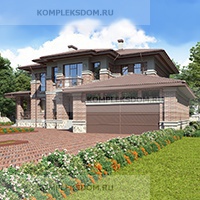 проект дома KDM-211245 общ. площадь 313.50 м2