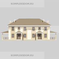 проект дома KDM-2240 общ. площадь 297.10 м2