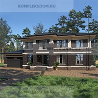 проект дома KDM-297896 общ. площадь 419.30 м2