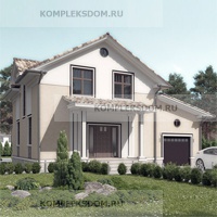 проект дома KDM-1595 общ. площадь 213.65 м2