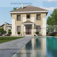 проект дома KDM-1471 общ. площадь 148.55 м2