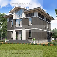 проект дома KDM-206875 общ. площадь 267.30 м2