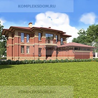проект дома KDM-211244 общ. площадь 363.80 м2
