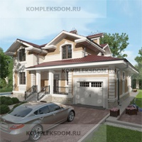 проект дома KDM-1392 общ. площадь 198.85 м2