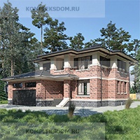 проект дома KDM-300201 общ. площадь 295.65 м2