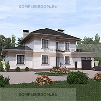 проект дома KDM-2732 общ. площадь 267.10 м2