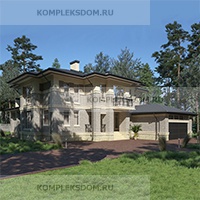 проект дома KDM-300202 общ. площадь 324.25 м2