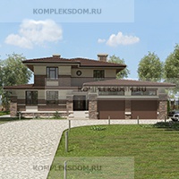 проект дома KDM-210931 общ. площадь 308.20 м2