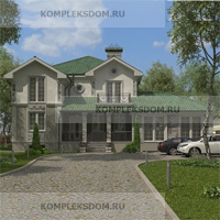 проект дома KDM-211079 общ. площадь 246.65 м2