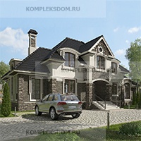 проект дома KDM-8413 общ. площадь 245.20 м2