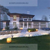 проект дома KDM-2410 общ. площадь 476.80 м2