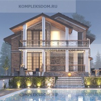проект дома KDM-1408 общ. площадь 147.30 м2