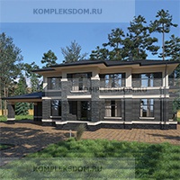проект дома KDM-297908 общ. площадь 419.60 м2