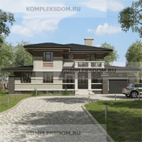 проект дома KDM-211074 общ. площадь 244.80 м2
