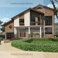 проект дома KDM-1576 общ. площадь 242.30 м2