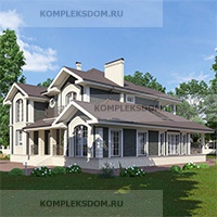 проект дома KDM-217124 общ. площадь 378.45 м2